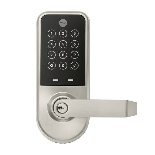 Yale Pro 2 Cylindrical Lock - Touchscreen - Keyed - Wi-Fi | YMB624-WF1 - Satin Chrome