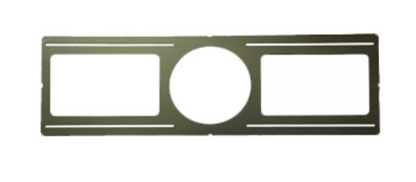 6″ Flat Rough-In Plates