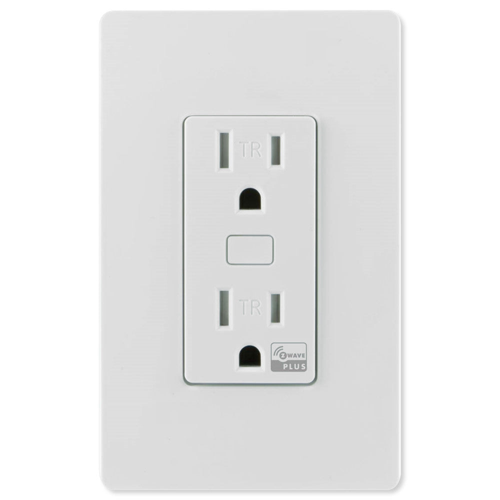 Jasco Z-Wave Smart Tamper Resistant Receptacle, 500SWB | 14315