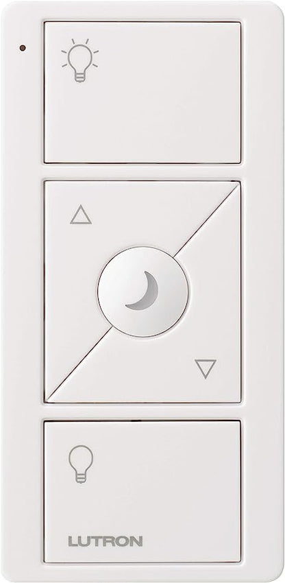 Lutron Pico Wireless Remote with Nightlight (3-button raise/lower, light icons) | PJN-3BRL-GXX-L01