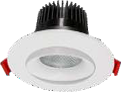 3.5" Round Venus Adjustable Recessed LED 12W Dim-to-Warm