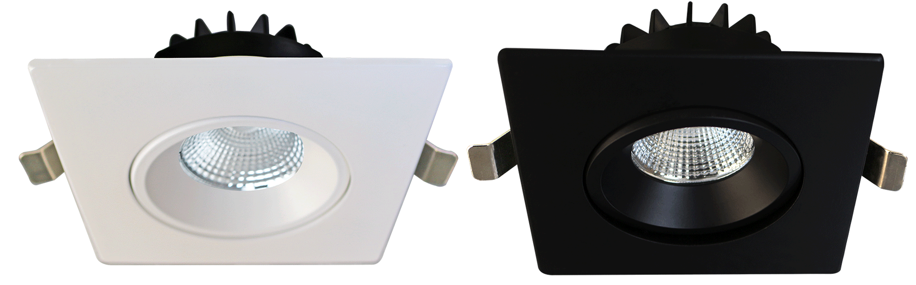 4" Square Venus Adjustable Recessed 12W LED Dim-to-Warm | AD-LED-4-S12W