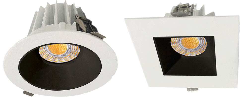 Product Display Visual of the SKU: JXL-COB04-R15W-CCT-4RR-SM-WH for Marketing of theLotus 4" Round Recessed Economy LED 15W 3CCT | JXL-COB04-R15W-CCT-4RR-SM-WH