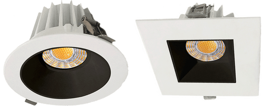 Product Display Visual of the SKU: JXL-COB04-R15W-CCT-4RR-SM-WH for Marketing of theLotus 4" Round Recessed Economy LED 15W 3CCT | JXL-COB04-R15W-CCT-4RR-SM-WH