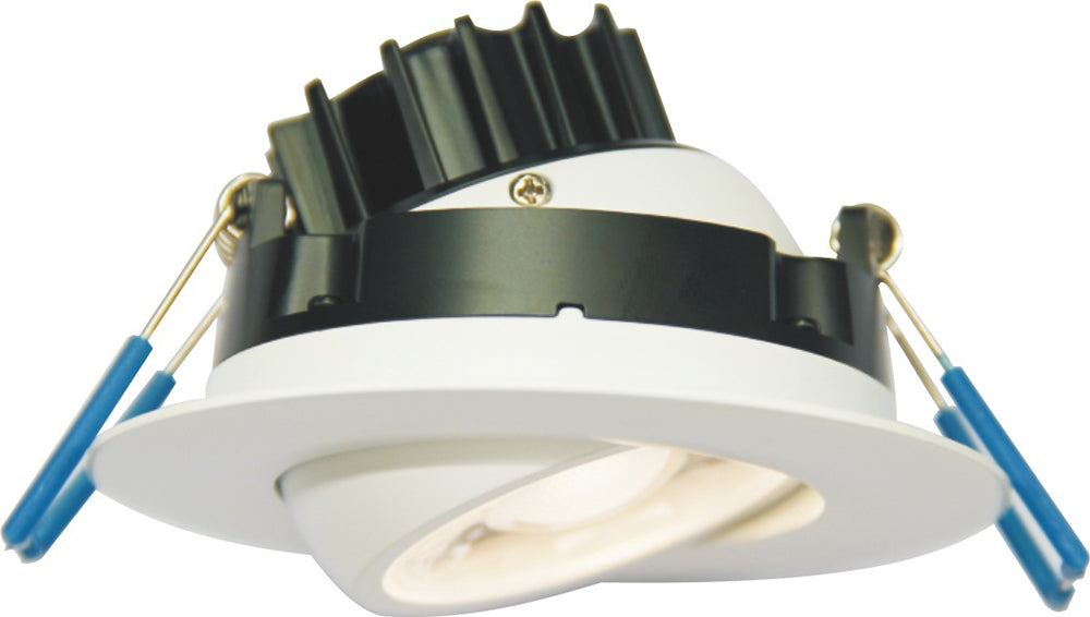 3" Round Eyeball Gimbal 20° Tilt & 360° Rotation