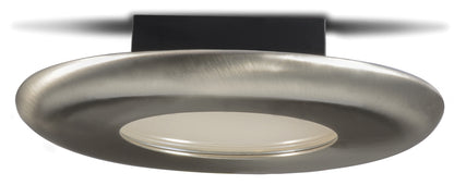 Lotus EOL - 4" J-box Mount Round 11W 120V 110° CRI 90+ Wet Air-Tight | LL4RBX-27K-WH