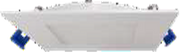 4" Square Ultra Slim Budget 5CCT LED cETLus Energy Star Type IC Air Tight Damp 3 Year Warranty