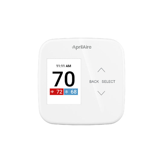 Universal Capacitive Touch, Multi Stage 2H/2C or 4H/2C Heat Pump, Programmable or Non-Programmable w/Programmable IAQ | S86NMUPR