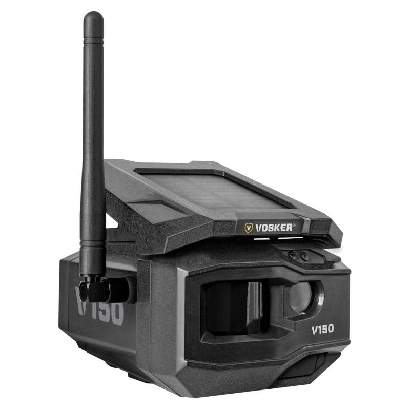VOSKER® V150 Solar Powered LTE Cellular Outdoor Security Camera | V150