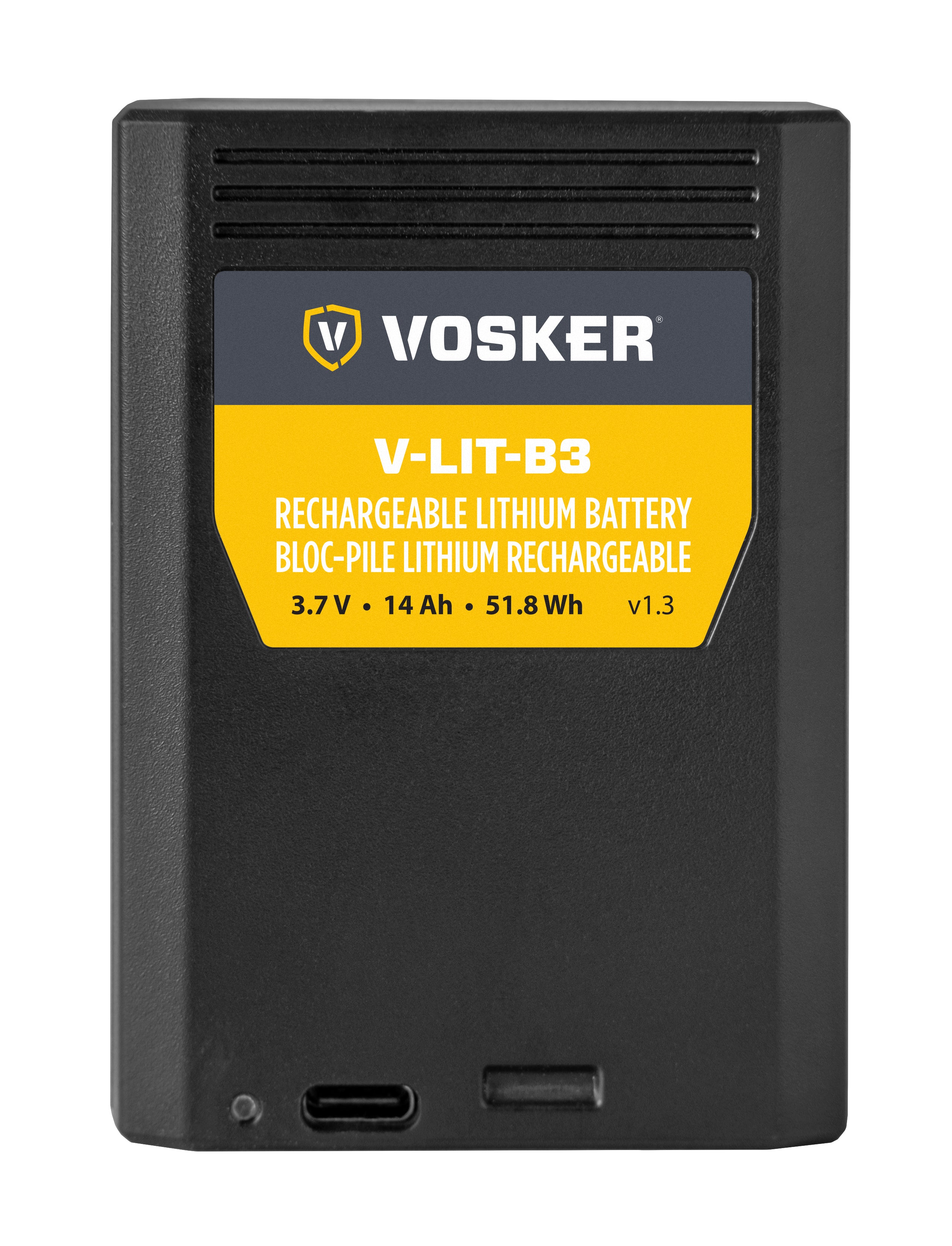 Rechargeable lithium battery pack for VOSKER® 300 | V-LIT-B3