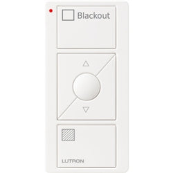 Pico Wireless Control 3-button with Raise/Lower, for Shades (Icon + Blackout Text) | PJ2-3BRL-GXX-S03