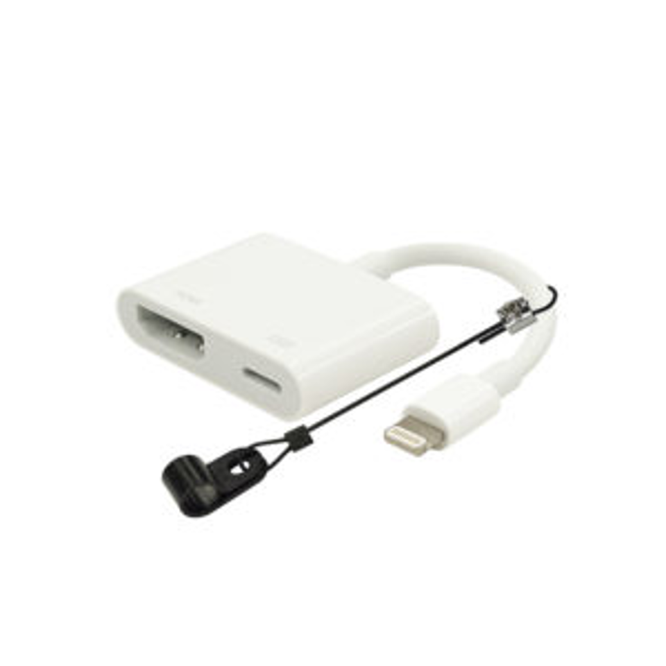 APPLE Lightning Digital AV Adapter.  MFI Certified. - 1ea/Bag | DO-D005