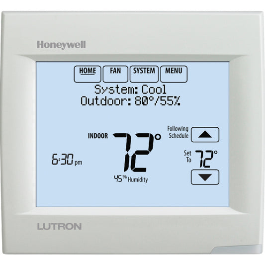 Product Display Visual of the SKU: L-HWLV2-WIFI for Marketing of theLutron Wireless Thermostat | L-HWLV2-WIFI