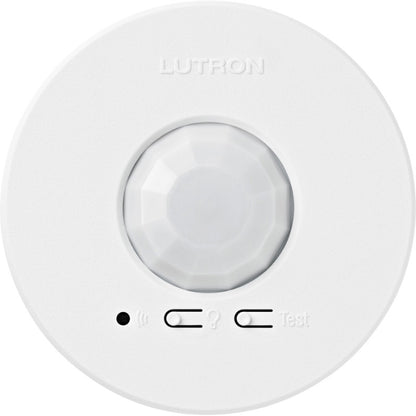 Product Display Visual of the SKU: LRF2-VCR2B-P-WH for Marketing of theLutron Radio Powr Savr Wireless Vacancy Ceiling-Mount Sensor | LRF2-VCR2B-P-WH