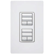 RadioRA 2 Wall-mount Designer Keypads (Dual group with 2 Raise/Lower) | RRD-W2RLD-XX