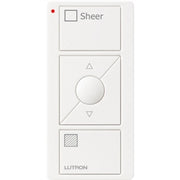 Pico Wireless Control 3-button with Raise/Lower, for Shades (Icon + Sheer Text)  PJ2-3BRL-GXX-S04