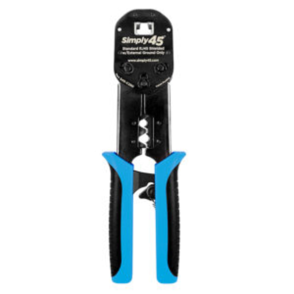 Universal (most brands) Standard RJ45 Crimp Tool- Shielded RJ45 Mod Plugs.